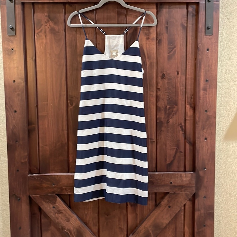 J-Crew striped dress